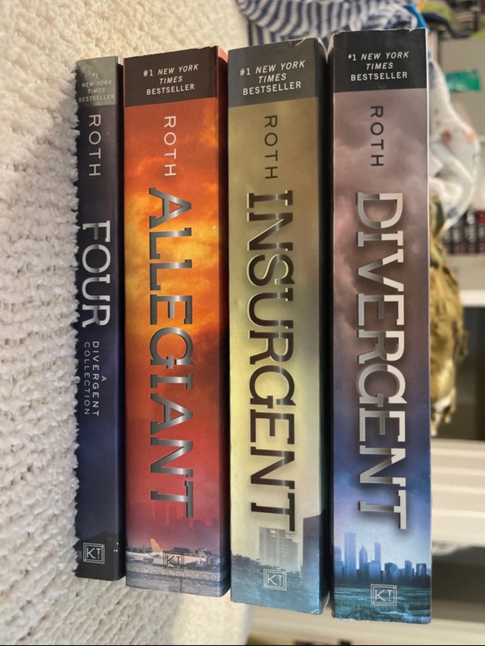 Divergent Series Hardcover Book Set by Veronica Roth - Multi-Color